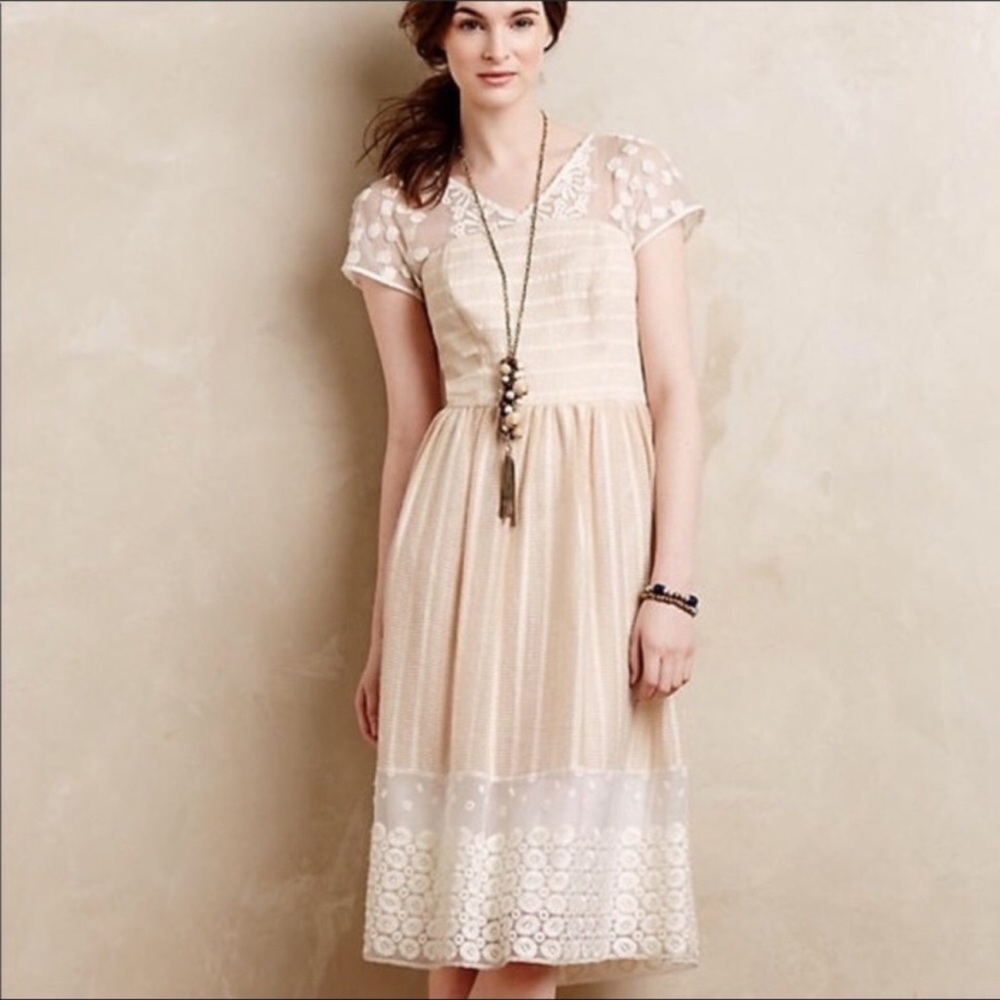 Anthropology Poema Dress